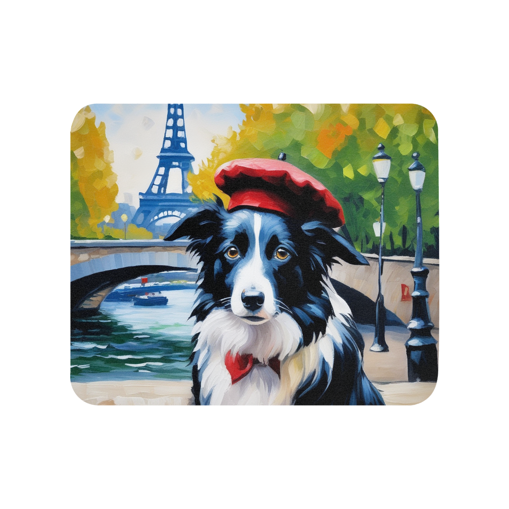 PugMug Custom Border Collie Mouse Pad