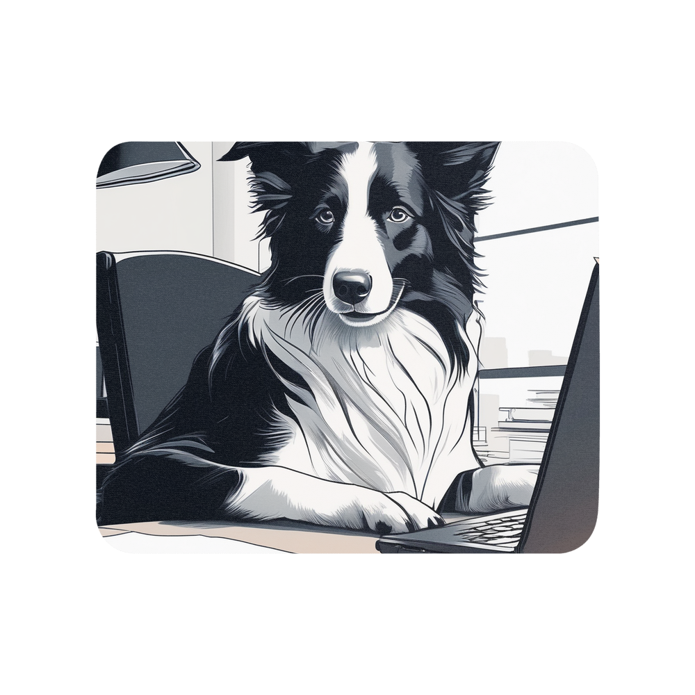 PugMug Custom Border Collie Mouse Pad