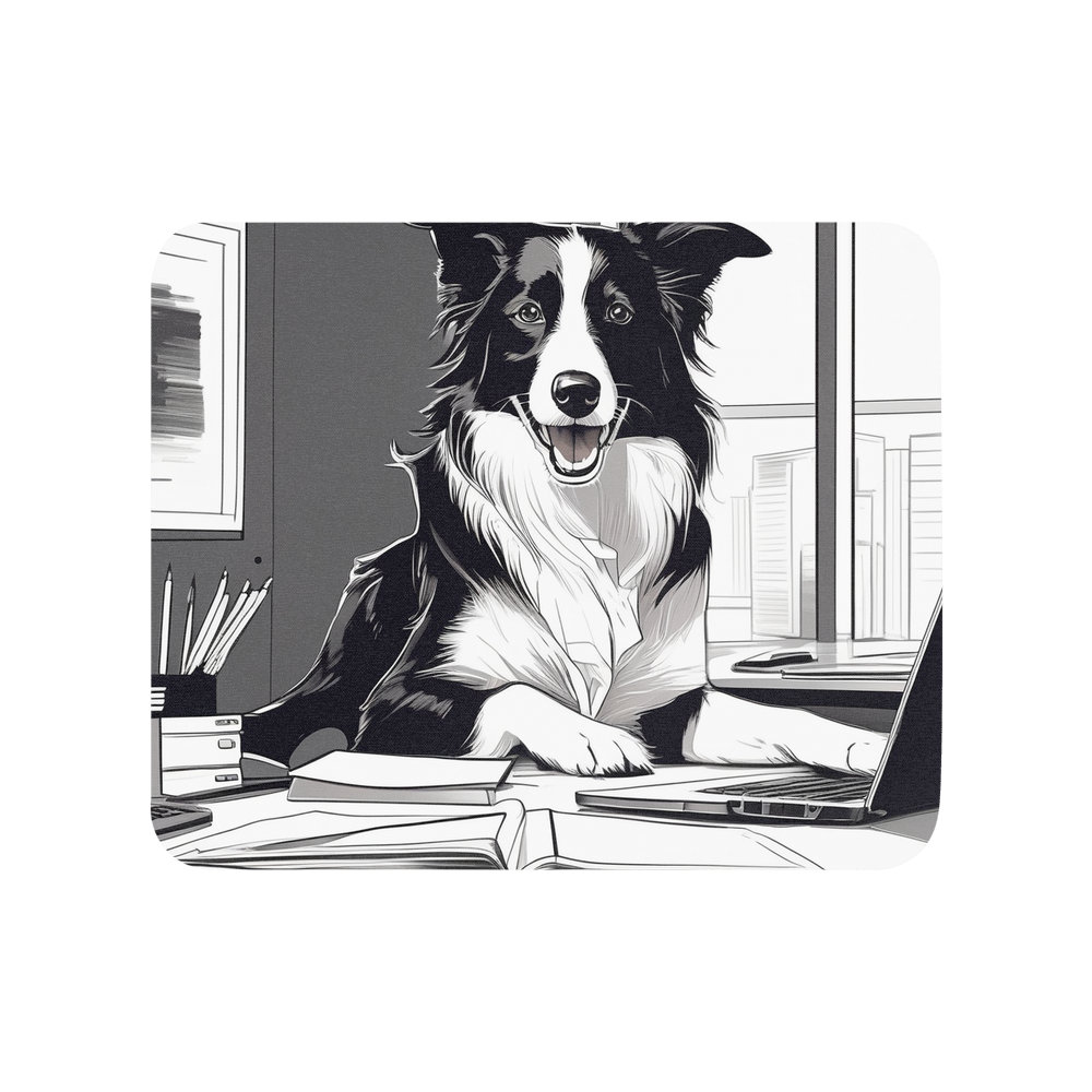 PugMug Custom Border Collie Mouse Pad