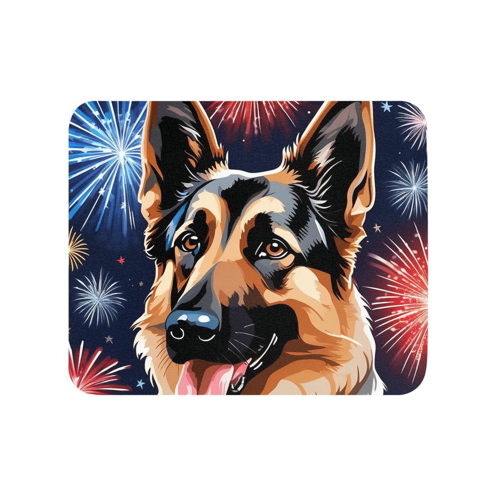 PugMug Custom German Shepherd Dog Mouse Pad