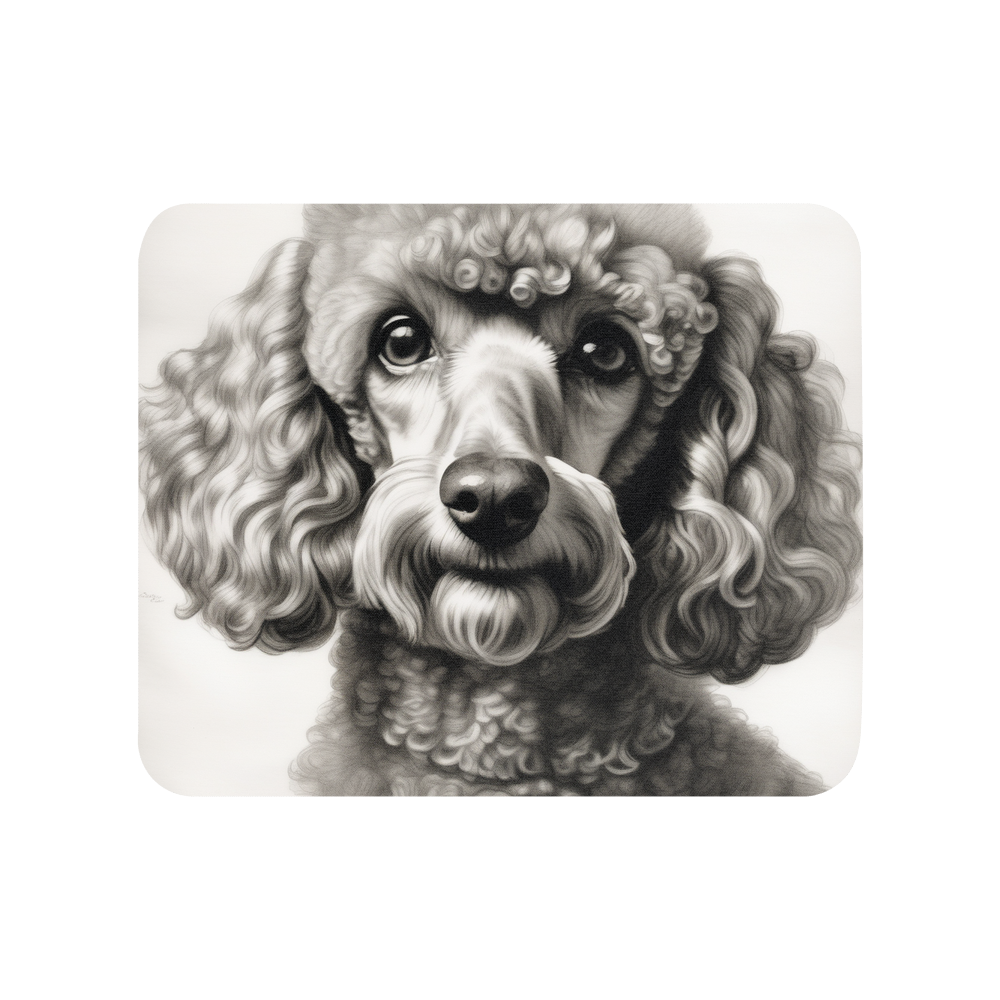 PugMug Custom Tan Poodle Mouse Pad