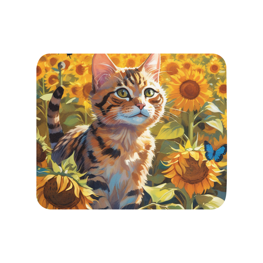 PugMug Custom Tabby Exotic Cat Mouse Pad