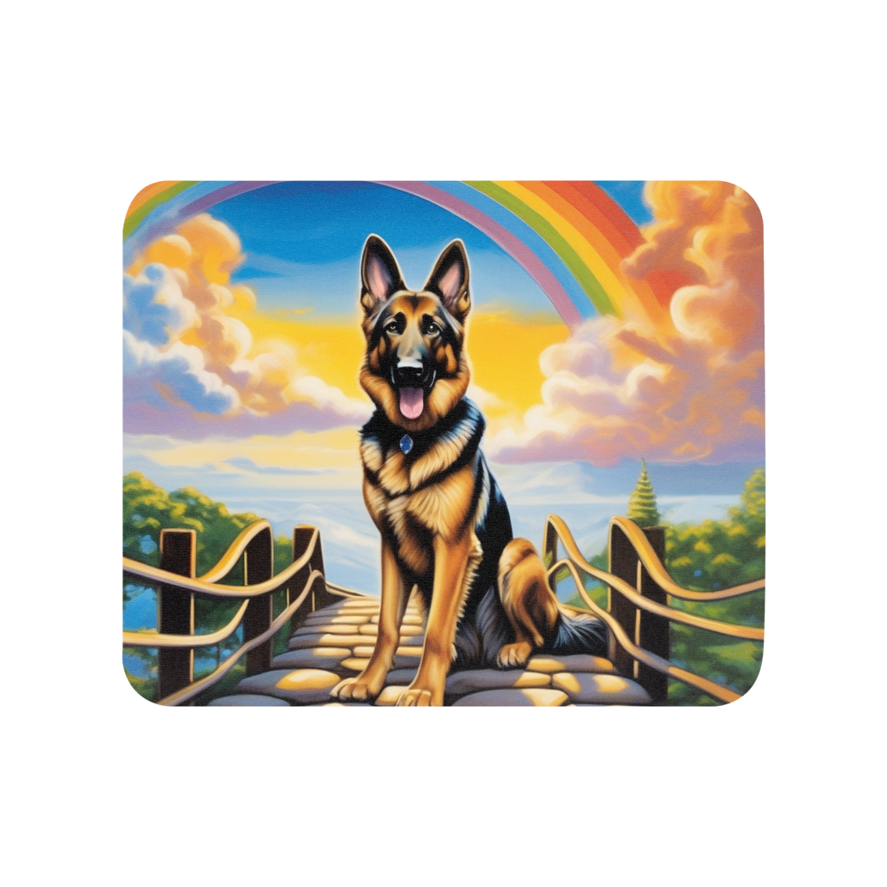 PugMug Custom German Shepherd Dog Mouse Pad