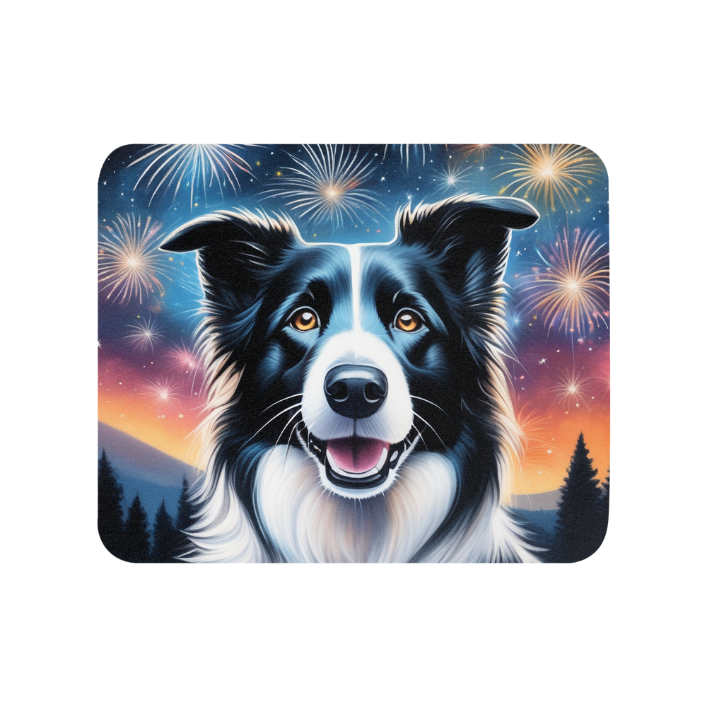 PugMug Custom Border Collie Mouse Pad
