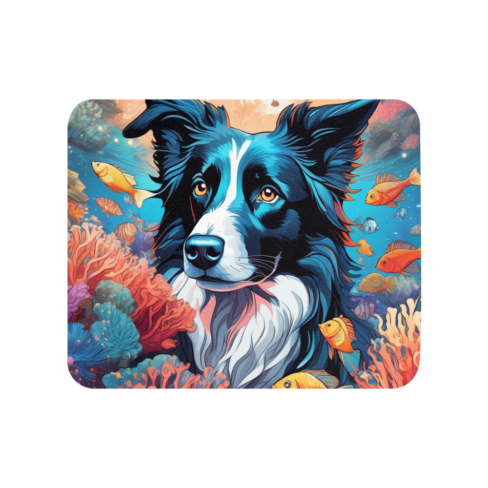 PugMug Custom Border Collie Mouse Pad