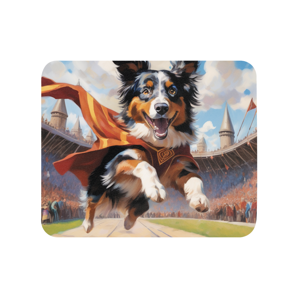 PugMug Custom Australian Shepherd Dog Mouse Pad
