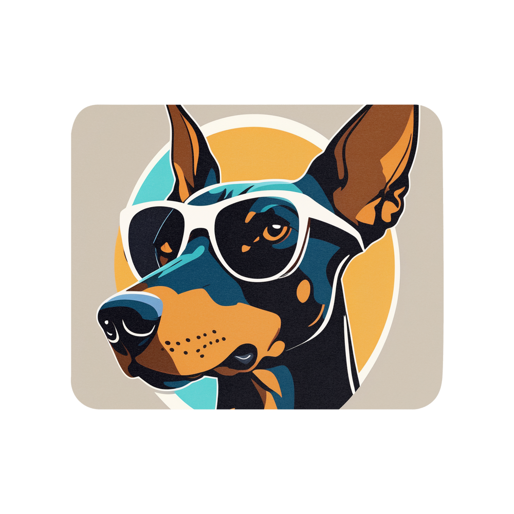 PugMug Custom Doberman Pinscher Mouse Pad