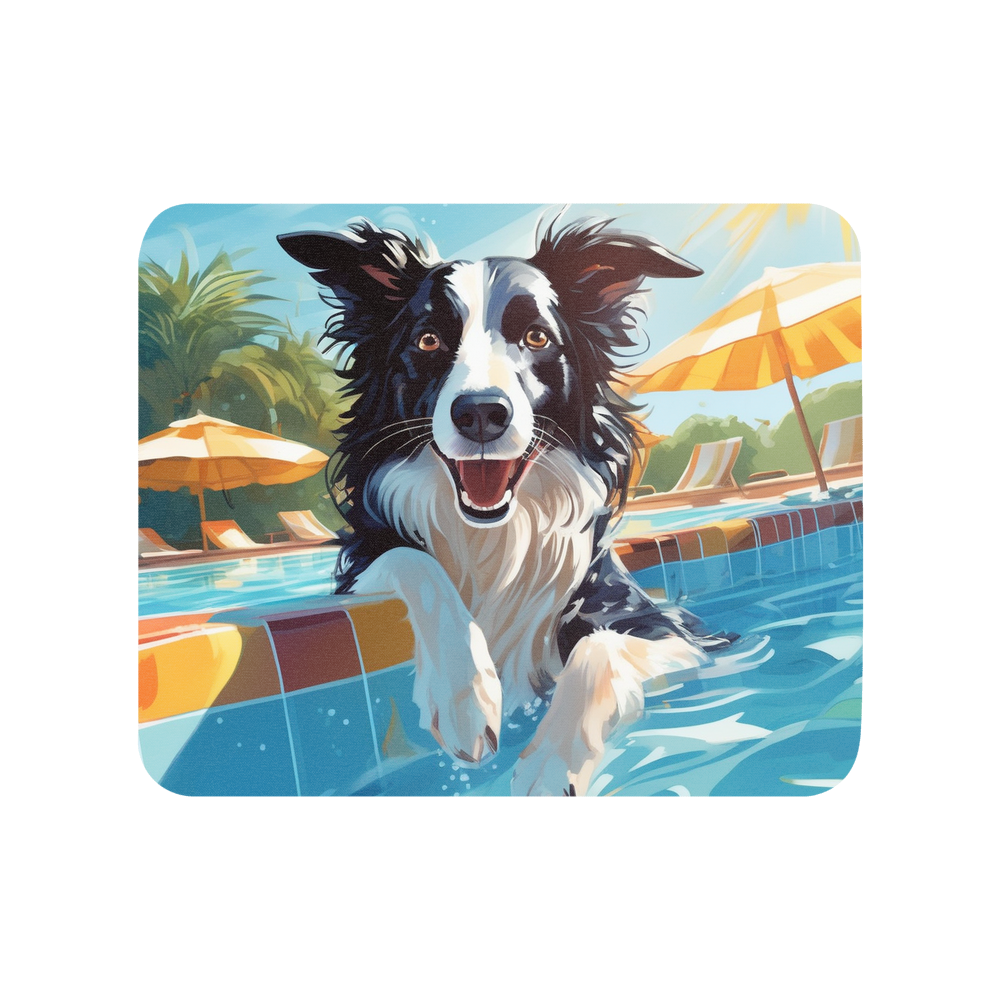 PugMug Custom Border Collie Mouse Pad