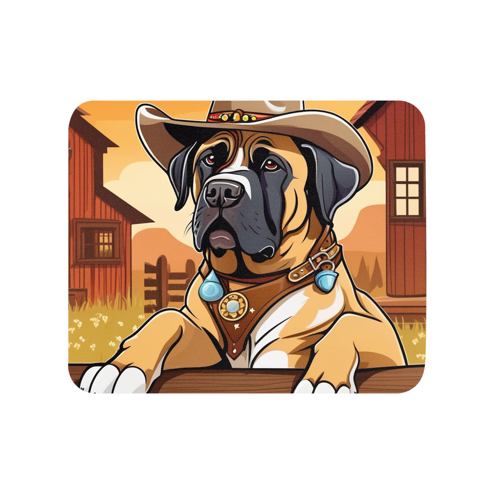 PugMug Custom Mastiff Mouse Pad