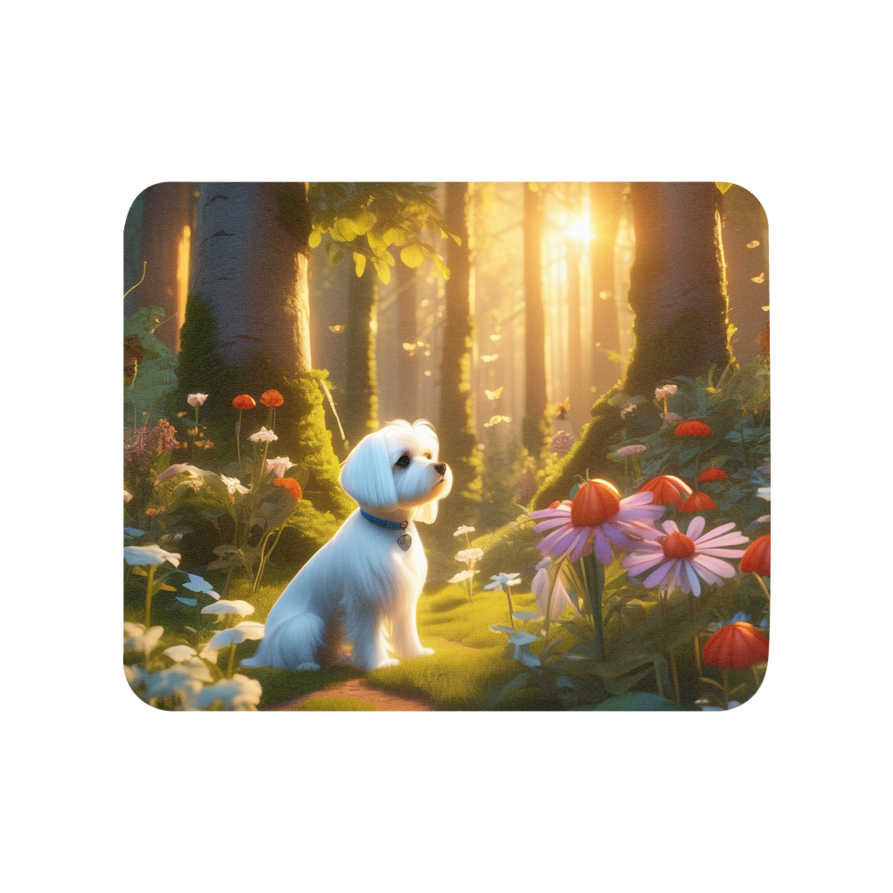 PugMug Custom Maltese Dog Mouse Pad