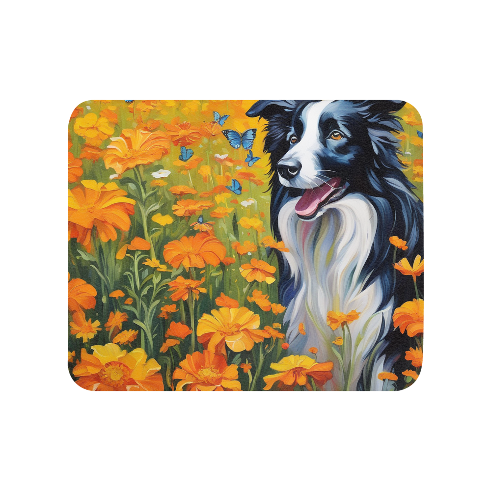 PugMug Custom Border Collie Mouse Pad