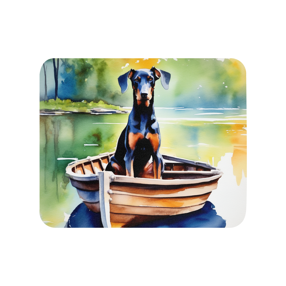 PugMug Custom Doberman Pinscher Mouse Pad