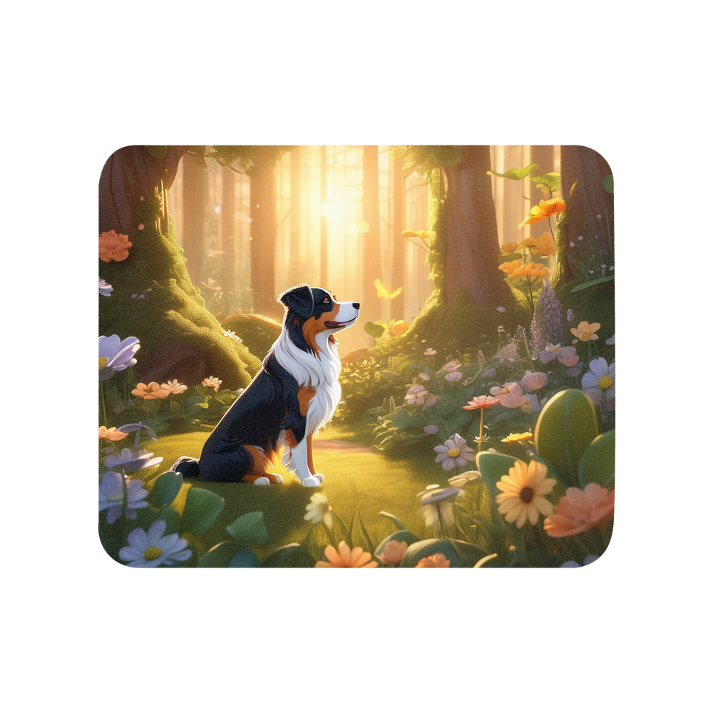 PugMug Custom Miniature American Shepherd Mouse Pad