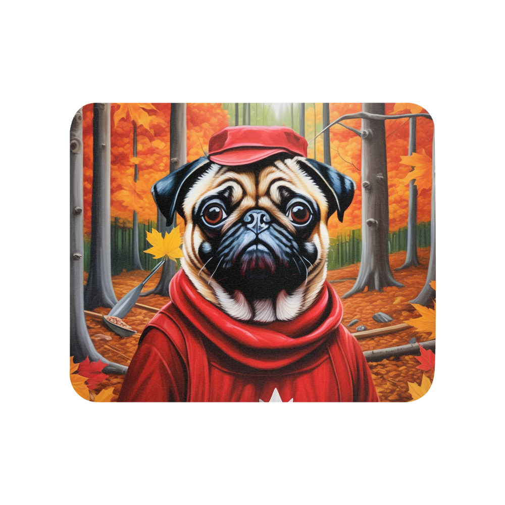 PugMug Custom Pug Mouse Pad