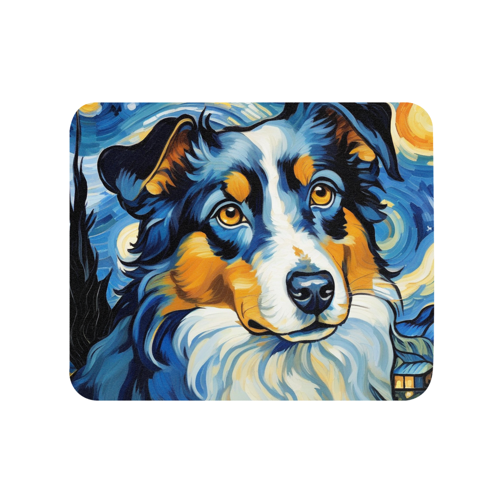 PugMug Custom Miniature American Shepherd Mouse Pad