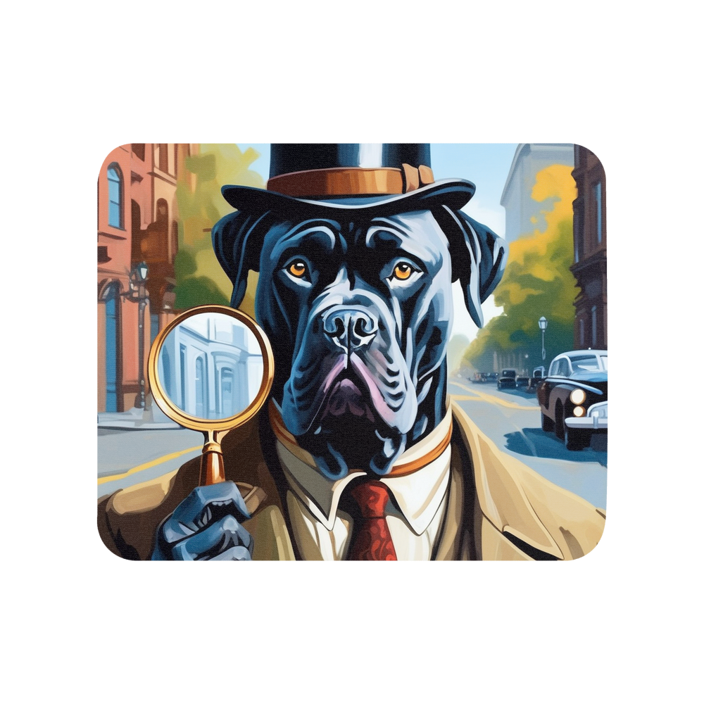 PugMug Custom Cane Corso Mouse Pad