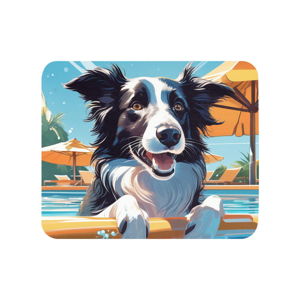 PugMug Custom Border Collie Mouse Pad