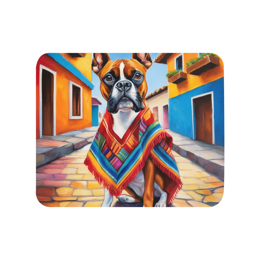 PugMug Custom Boxer Dog Mouse Pad