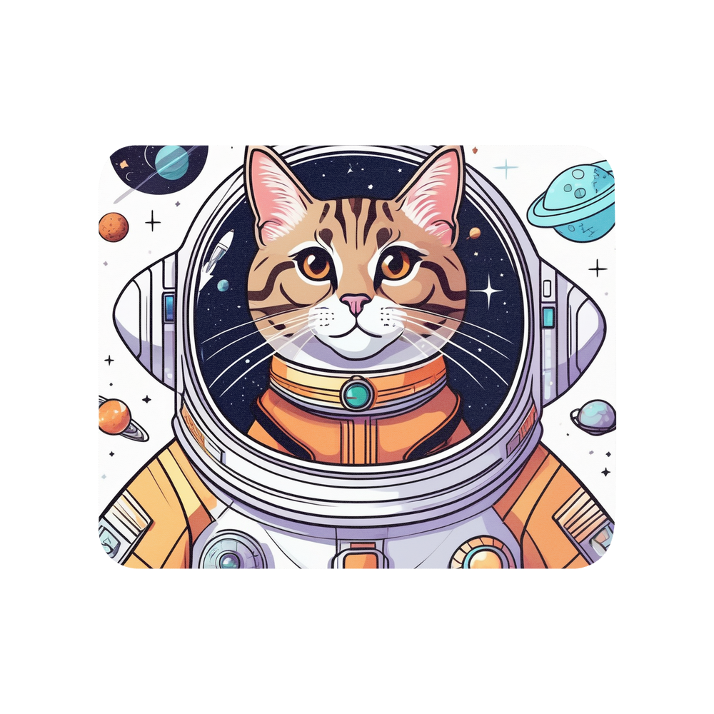 PugMug Custom Tabby Exotic Cat Mouse Pad