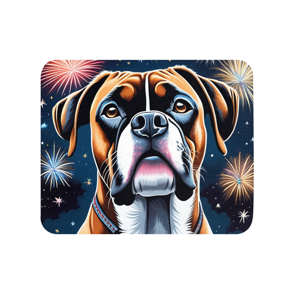 PugMug Custom Boxer Dog Mouse Pad