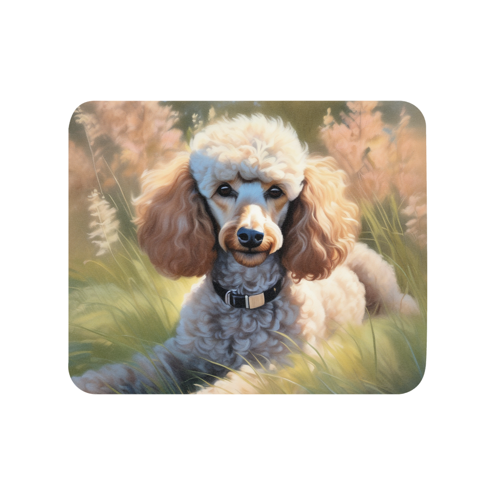 PugMug Custom Tan Poodle Mouse Pad
