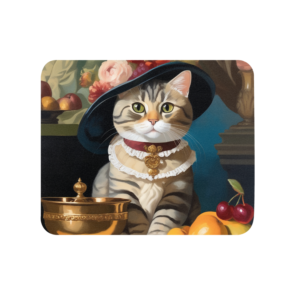 PugMug Custom Tabby British Shorthair Cat Mouse Pad