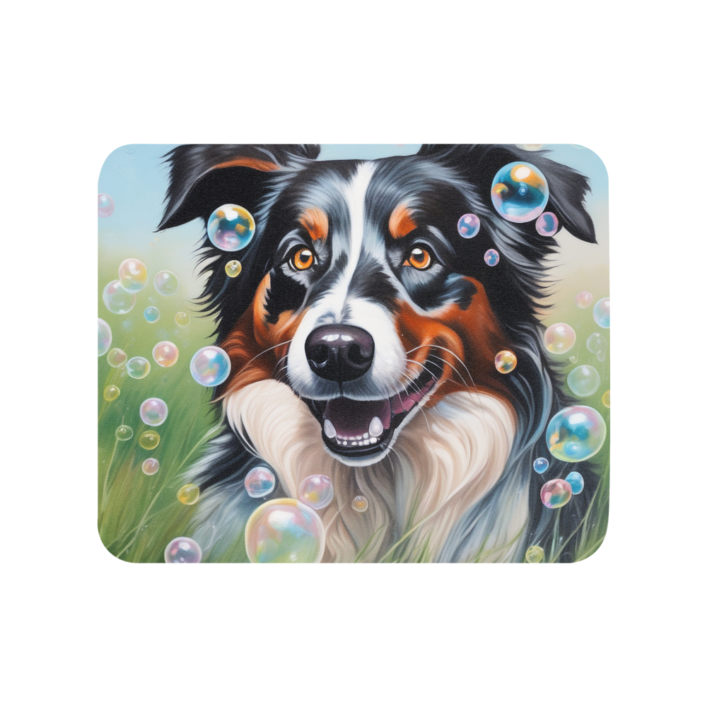 PugMug Custom Australian Shepherd Dog Mouse Pad