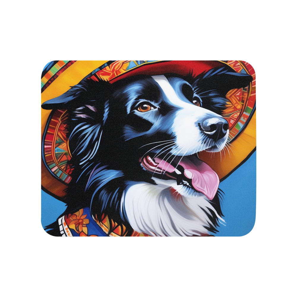 PugMug Custom Border Collie Mouse Pad