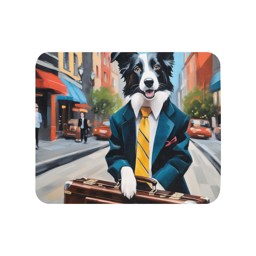 PugMug Custom Border Collie Mouse Pad
