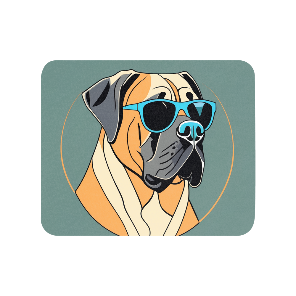 PugMug Custom Mastiff Mouse Pad