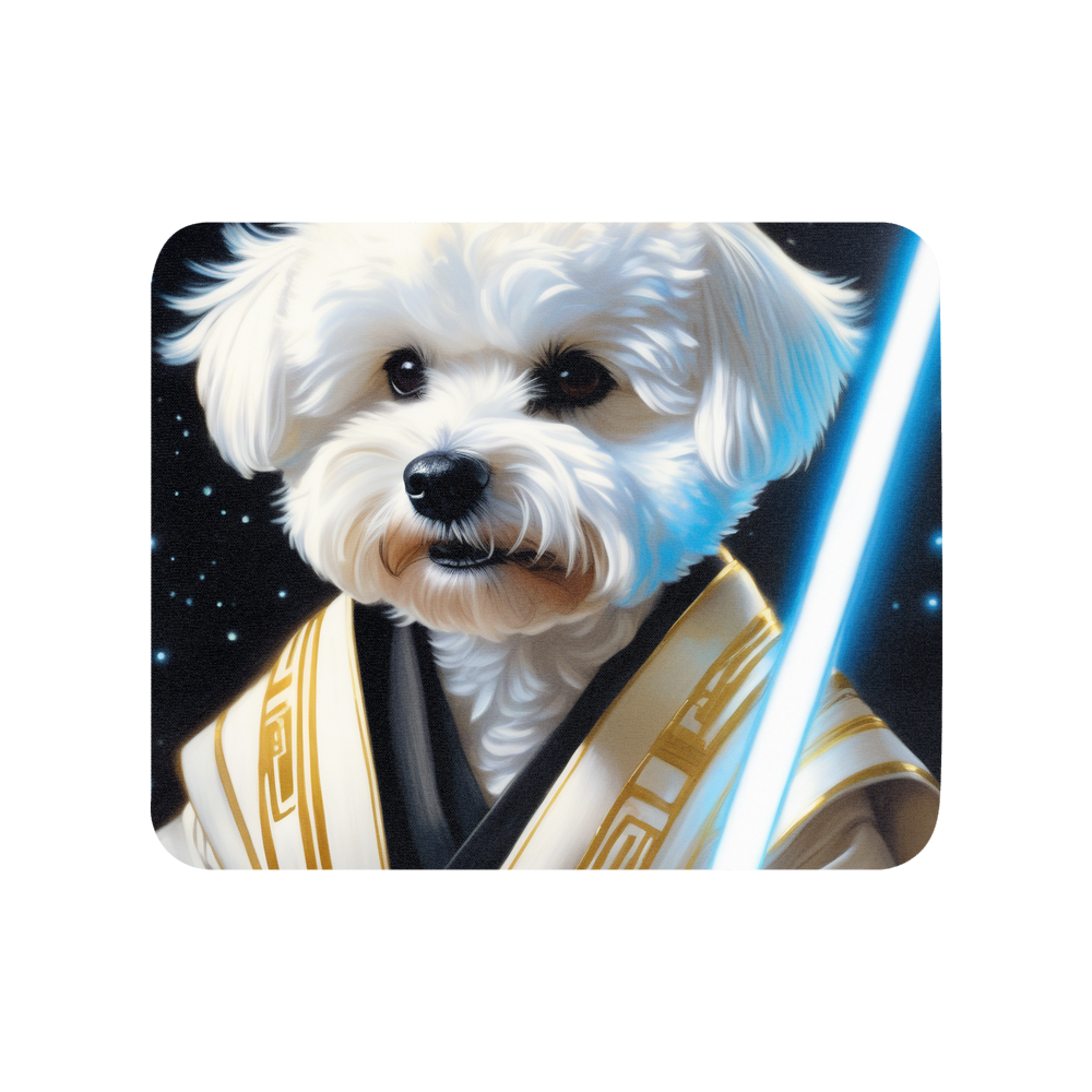 PugMug Custom Bichons Frise Mouse Pad