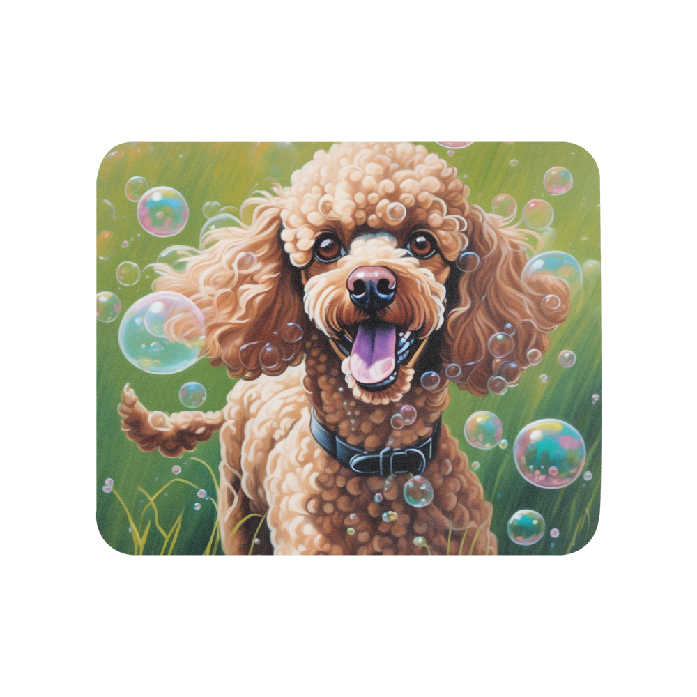 PugMug Custom Tan Poodle Mouse Pad