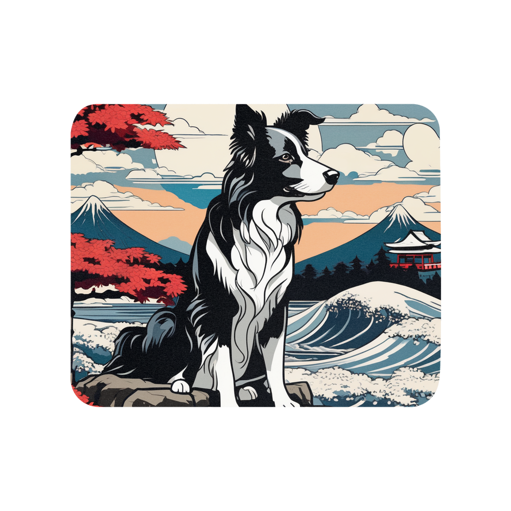 PugMug Custom Border Collie Mouse Pad