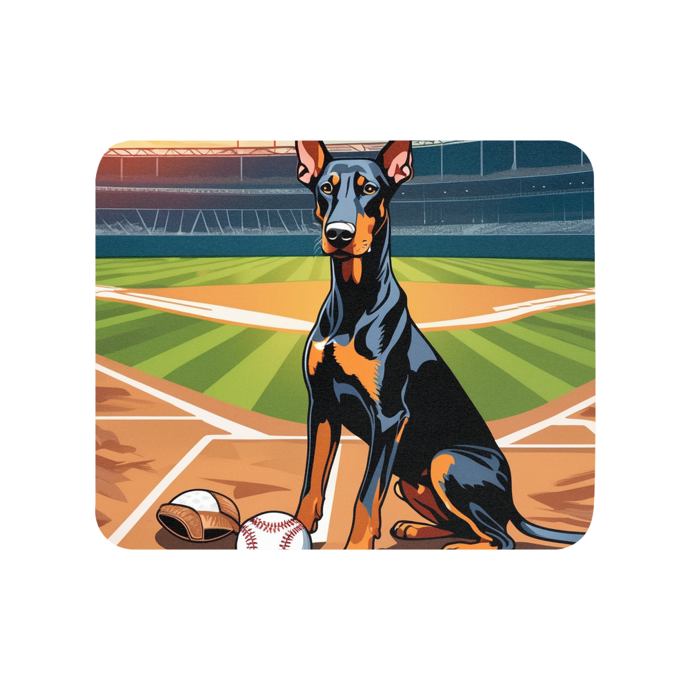 PugMug Custom Doberman Pinscher Mouse Pad