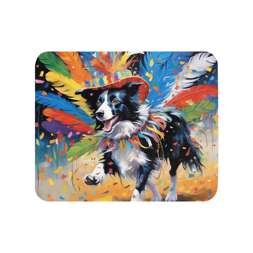 PugMug Custom Border Collie Mouse Pad