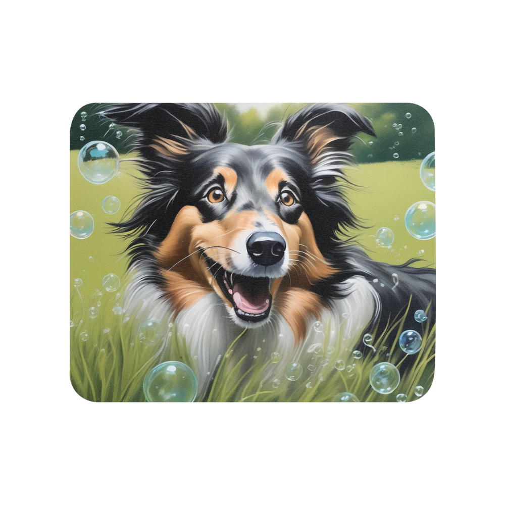 PugMug Custom Collie Mouse Pad