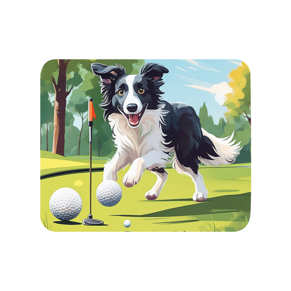 PugMug Custom Border Collie Mouse Pad