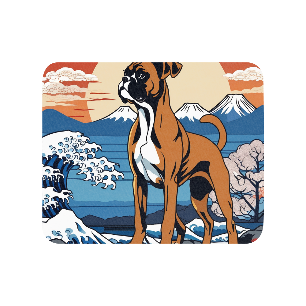 PugMug Custom Boxer Dog Mouse Pad