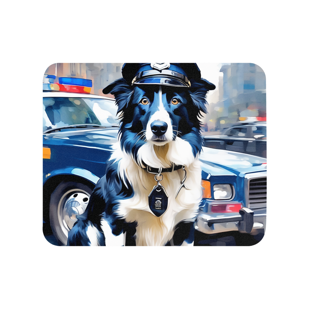 PugMug Custom Border Collie Mouse Pad