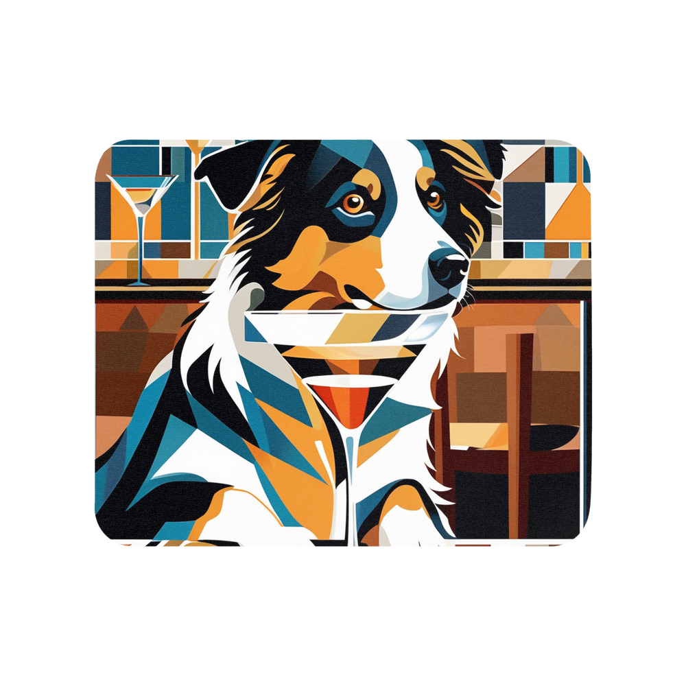 PugMug Custom Australian Shepherd Dog Mouse Pad