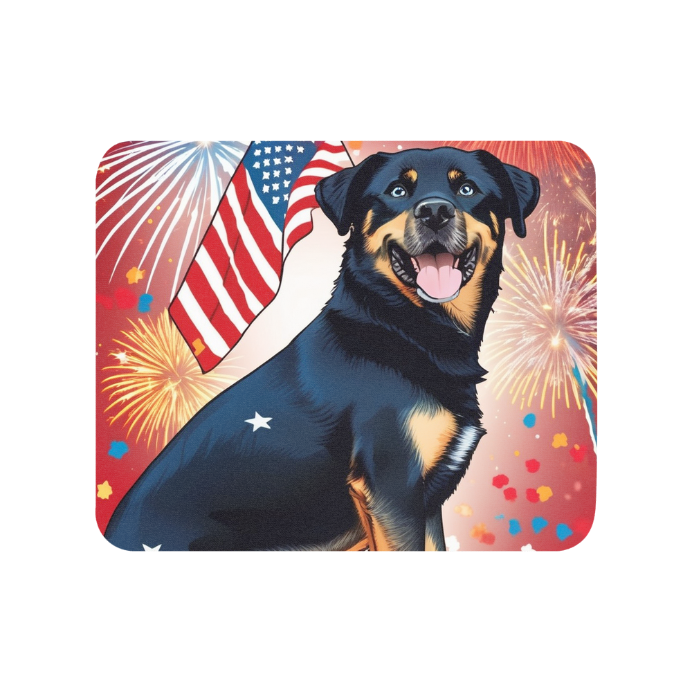 PugMug Custom Blue Mouse Pad