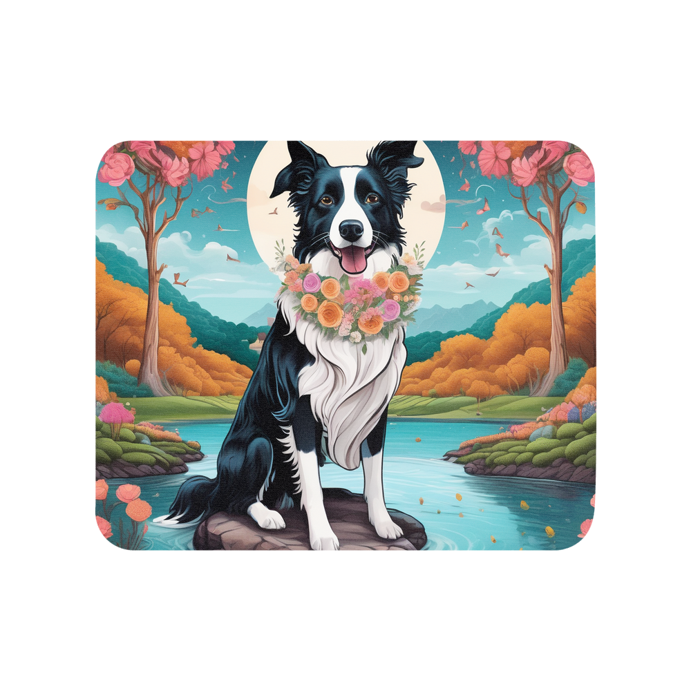 PugMug Custom Border Collie Mouse Pad