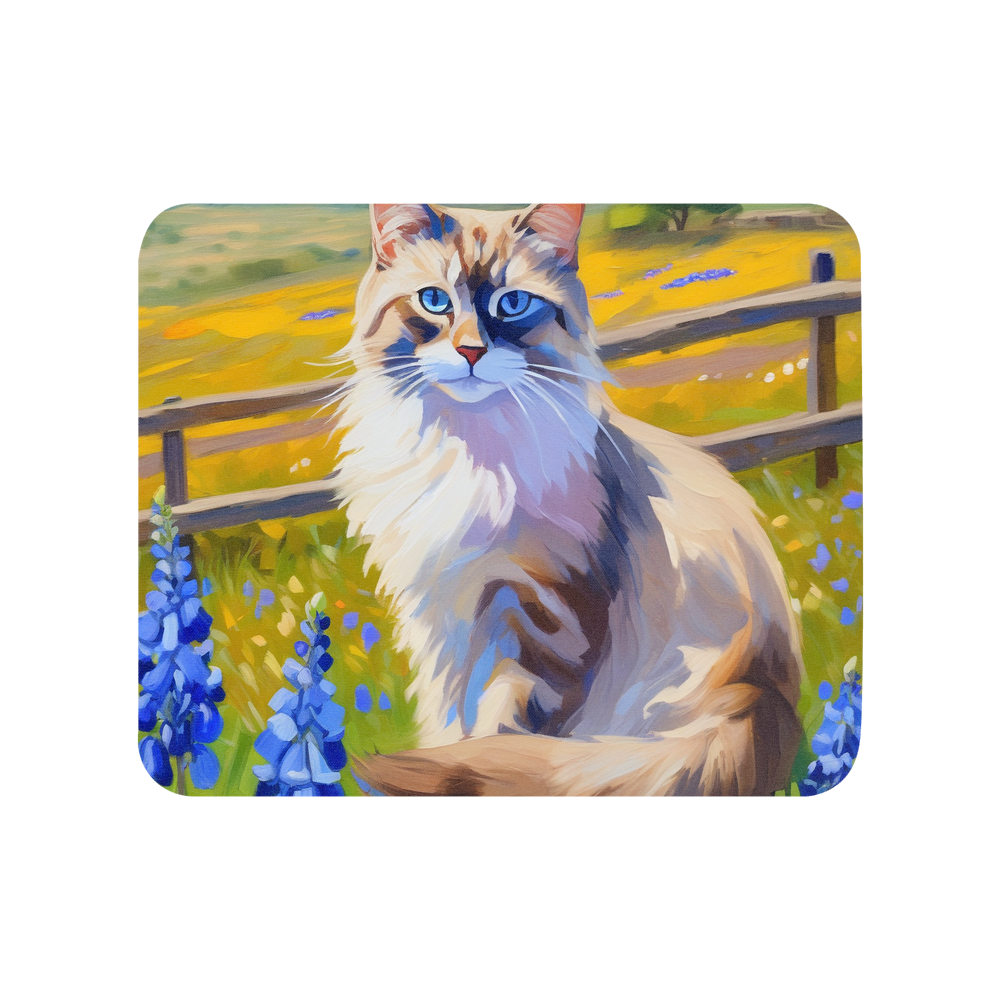 PugMug Custom Tabby Ragdoll Cat Mouse Pad