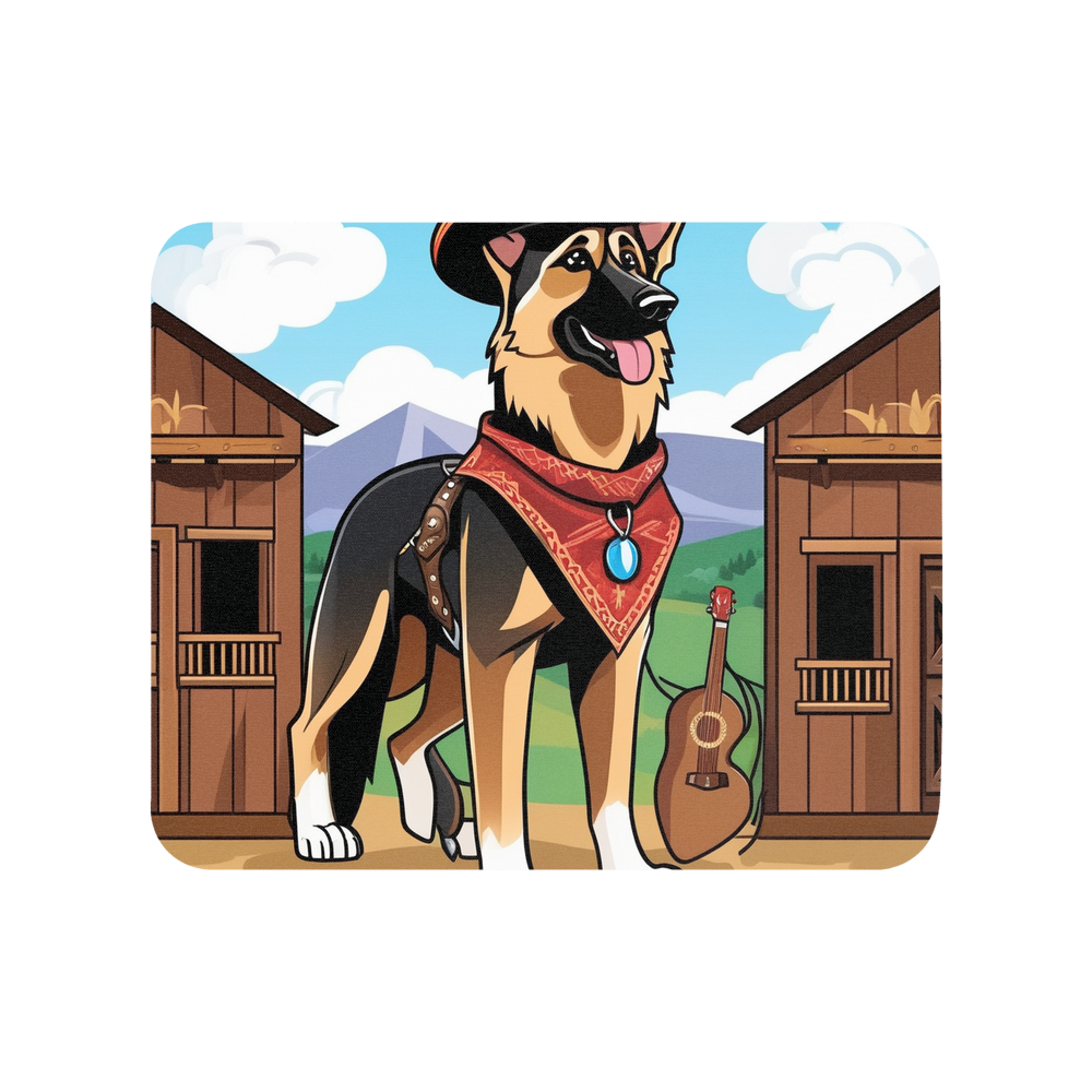 PugMug Custom German Shepherd Dog Mouse Pad