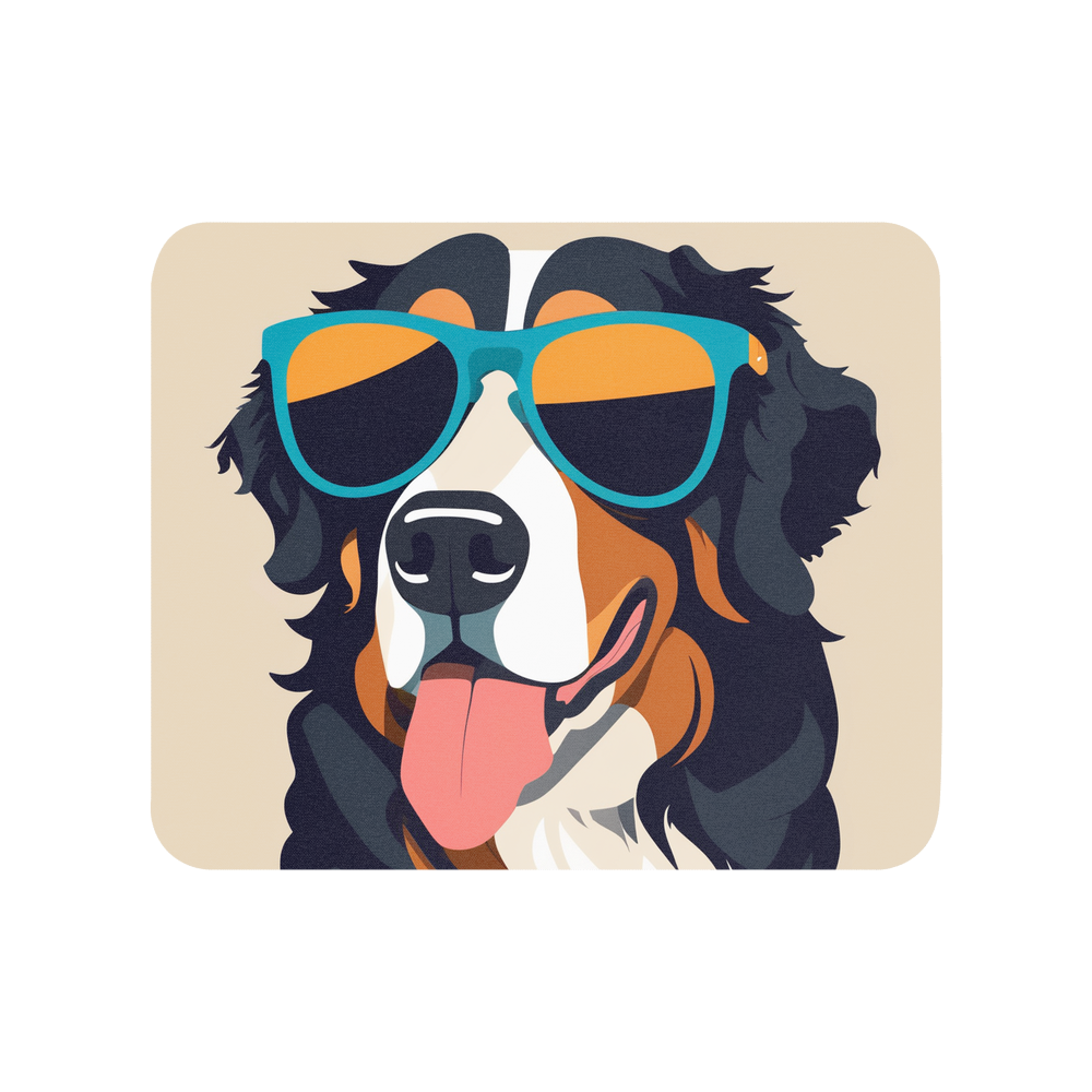 PugMug Custom Bernese Mountain Dog Mouse Pad