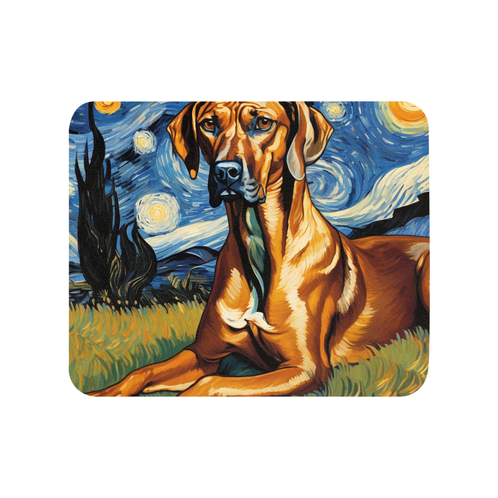 PugMug Custom Rhodesian Ridgeback Mouse Pad