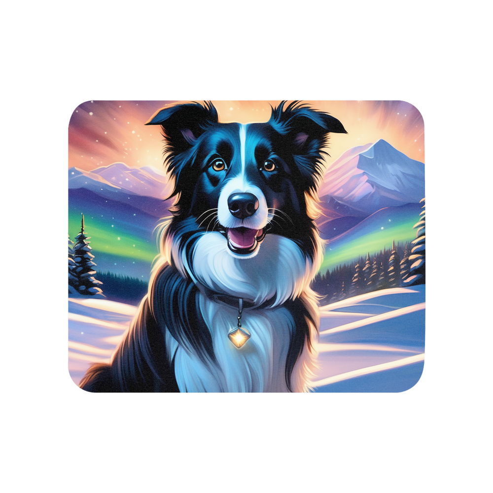 PugMug Custom Border Collie Mouse Pad