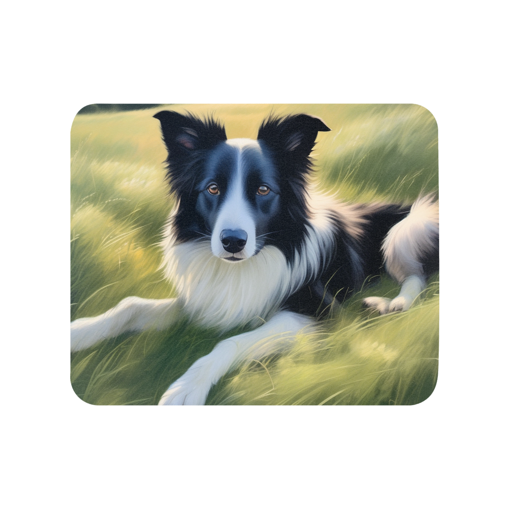 PugMug Custom Border Collie Mouse Pad