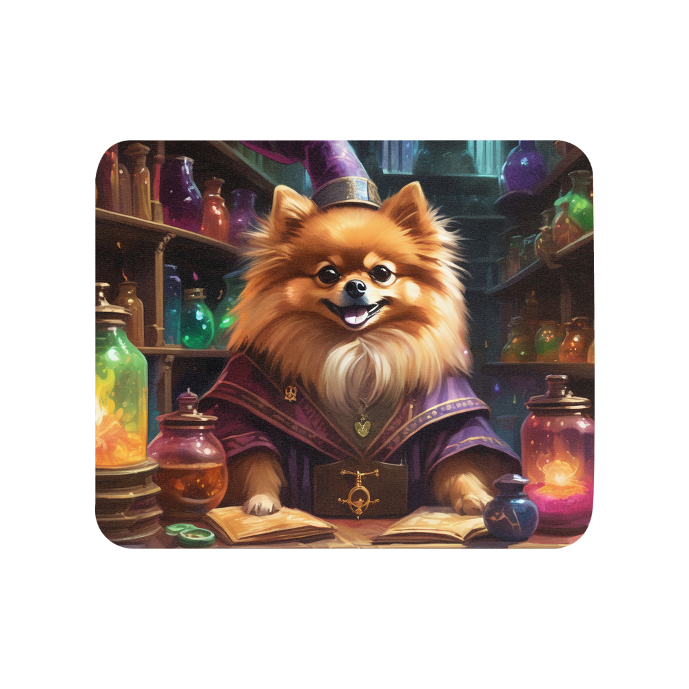 PugMug Custom Tan Pomeranian Mouse Pad