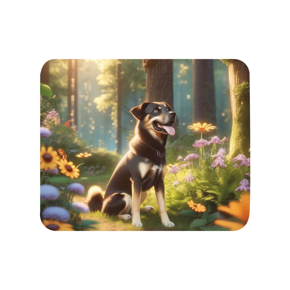 PugMug Custom Blue Mouse Pad